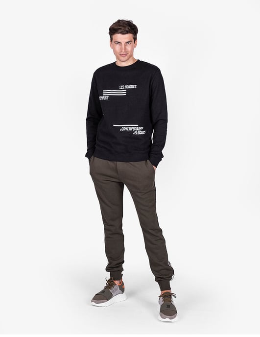 Les Hommes Sweatshirt Men's Black - Image 2