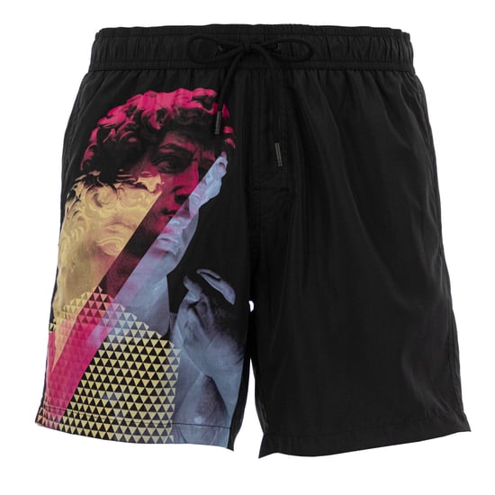 Bikkembergs Men Swimshorts Head    Black - Image 1