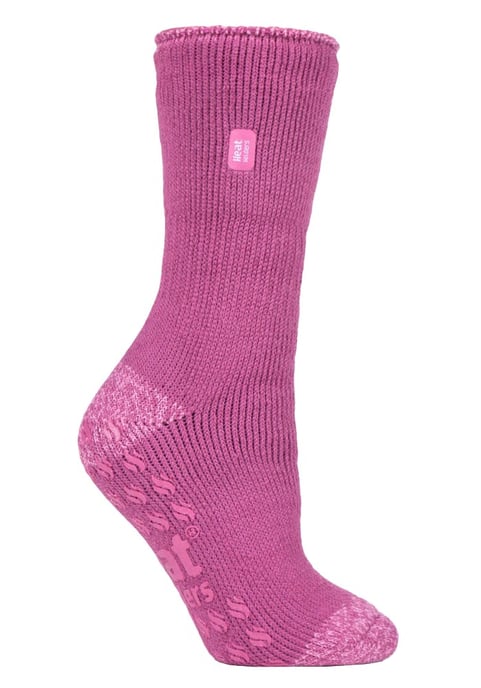 HEAT HOLDERS - Halkfria termiska strumpor med grepp för damer - Image 1
