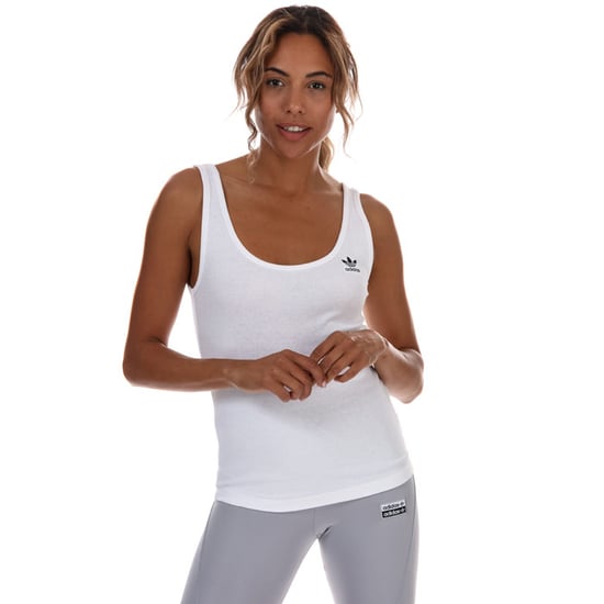 Women's adidas Originals Tank Top in White Black