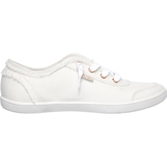 Skechers BOBS B Cute Cotton Women's White Trainers - Image 5