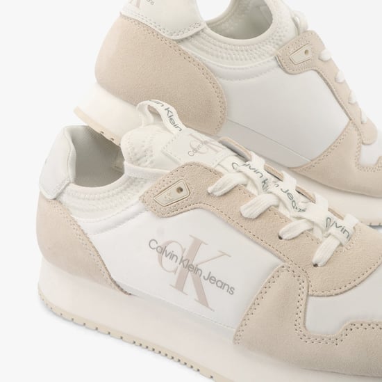 RUNNER SO LACEUP Heren Sneakers Helder Wit/Ei-schaal - Image 4