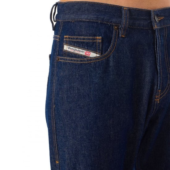 Diesel D-Viker Dark Denim Blå Jeans - Image 3