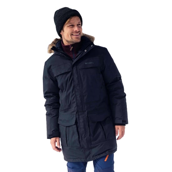 Mountain Warehouse Antarctic Extreme vattentät dunjacka för herrar (Charcoal) - Image 5