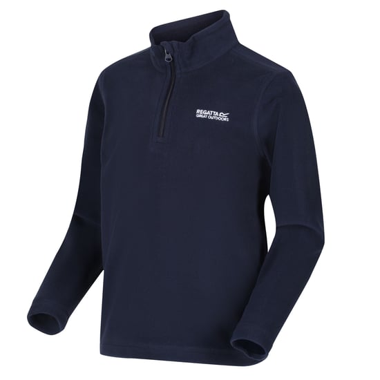 Regatta Great Outdoors Childrens/Kids Hot Shot II Half Zip Fleece Top (Navy/Navy)