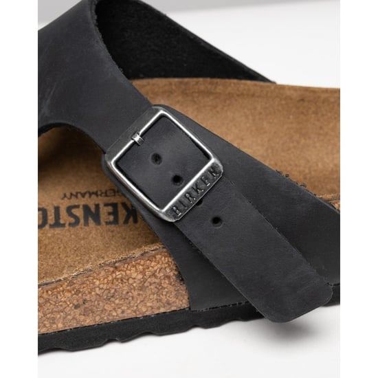 Birkenstock Gizeh Nubuck Oiled Leather Womens Sandals - Image 2