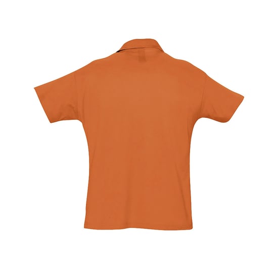 SOLS Heren Zomer II Pique Poloshirt met korte mouwen (Oranje) - Image 2