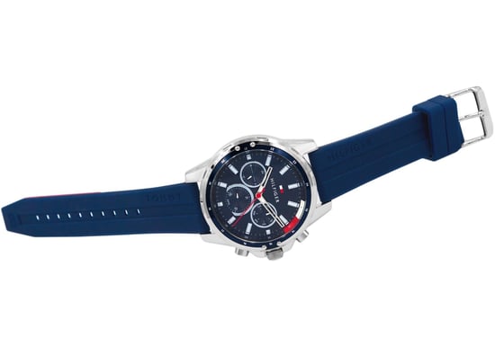 Tommy Hilfiger Mason Heren Blauwe Horloge 1791791 - Image 3
