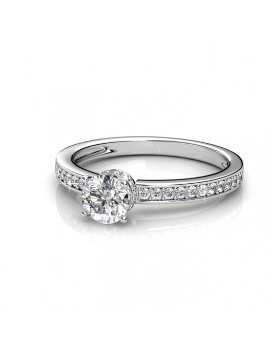 Elise Ring - Silver och kristall - Image 3