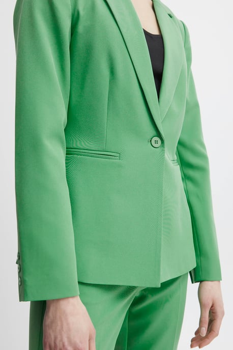 ICHI rechtvallende blazer IHLEXI groen - Image 3