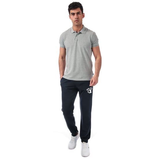 Men's Champion Closed Hem Joggers in Navy