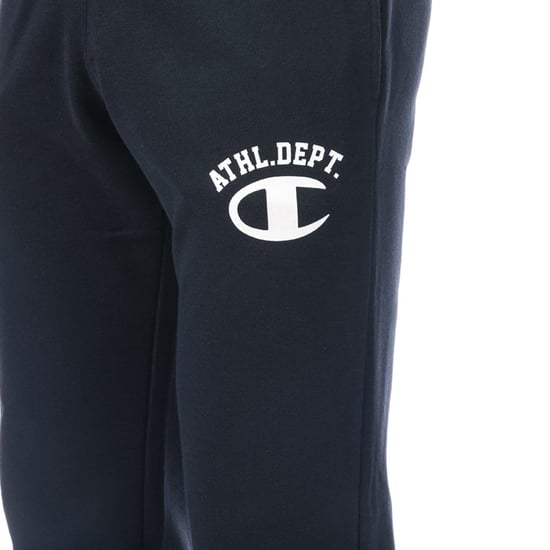 Men's Champion Closed Hem Joggers in Navy