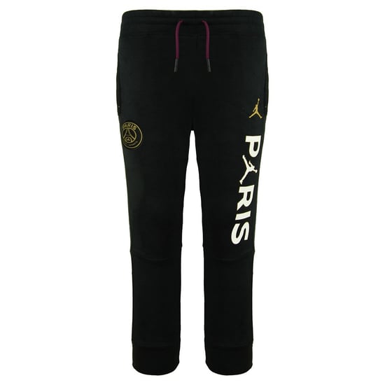Nike x Paris Saint-Germain Stretch Black Graphi Logo Kids Track Pants DD9701 010