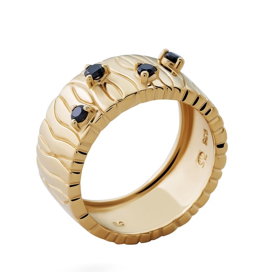 Orphelia Dames 925 Sterling Zilveren Ring - Goud ZR-7504/G - Image 4