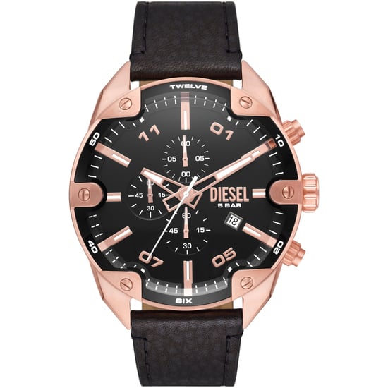 Diesel Spiked Men's Black Watch DZ4607 - Image 1