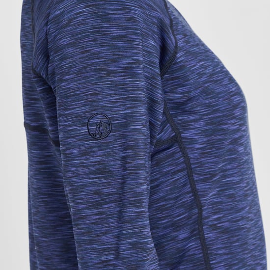 North Ridge Women's Ainslie Half Zip Fleece with Active Fit and Thumbhole Sleeves