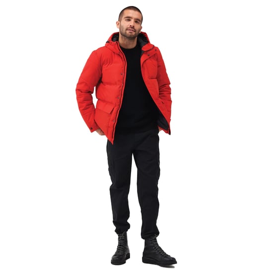 Regatta Mens Falkner Padded Jacket (Danger Red)