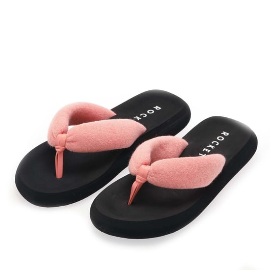 Women's Rocket Dog Sunset Puff Flip Flops in Peach - Image 1