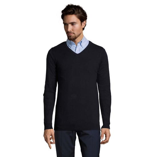SOLS Mens Glory Sweater Top (French Navy) - Image 1