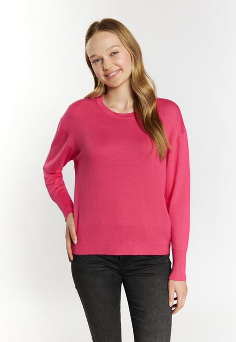 Mymo Gebreide trui Dames roze - Image 3