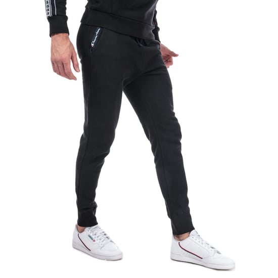 Men's Champion Suede C Logo Jog Pants in Black - Image 4