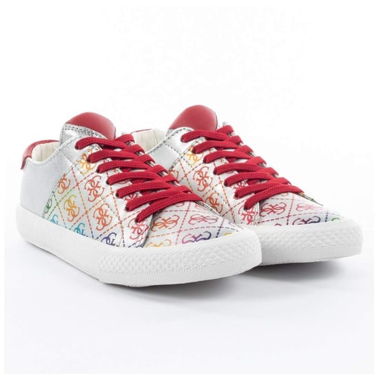 Guess damessneakers met meerdere logo's - Image 1