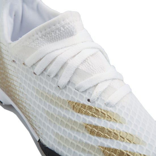Boy's adidas Childrens X GHOSTED.3 Turf Football Boots in White gold - Image 5