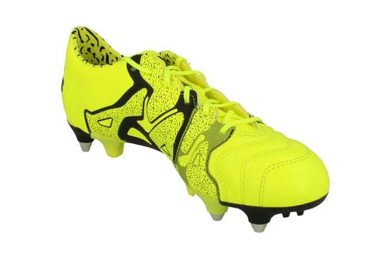 Adidas X 15.1 SG Leather Mens FootballYellow Trainers
