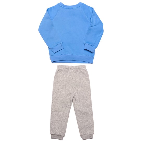 Boy's adidas Baby Linear Fleece Jogger Set in Blue - Image 2