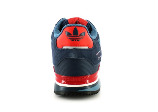 New Mens/Gents Navy/Poppy Adidas Leather Lightweight Running Shoes