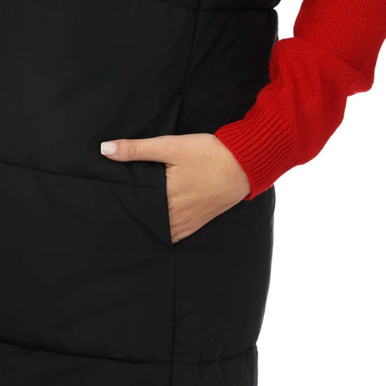 Women's Only Alina Longline Gilet in Black