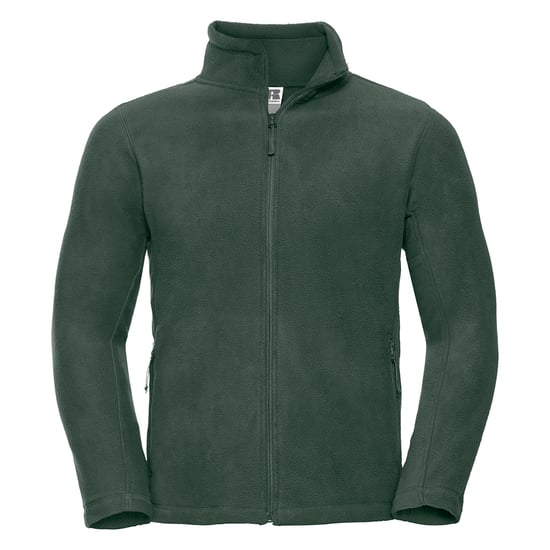 Russell Heren Full Zip Outdoor Fleece Jacket (Fles groen) - Image 1