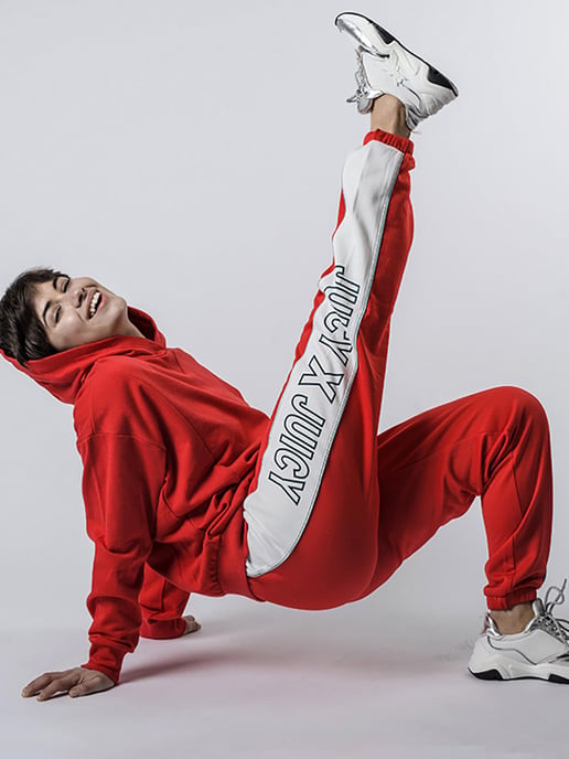 Juicy Couture Trousers Track Woman's Red - Image 1