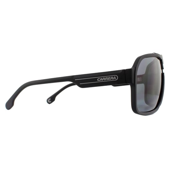 Carrera Aviator Mens Matte Black Grey Sunglasses