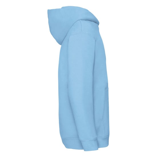 Fruit of the Loom Sweatshirt met capuchon voor kinderen/Kinderen (Hemelsblauw) - Image 3