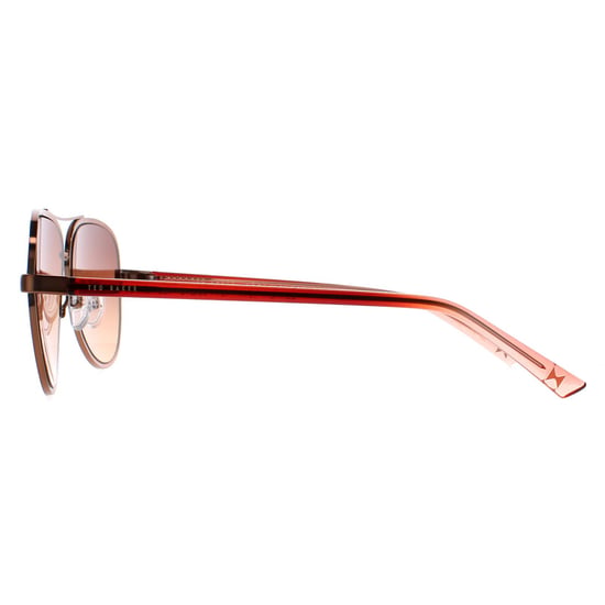 Ted Baker Aviator Womens Copper Brown Brown Gradient TB1644 Sunnia