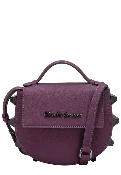 Chunky Stud Round Cross Body Bag
