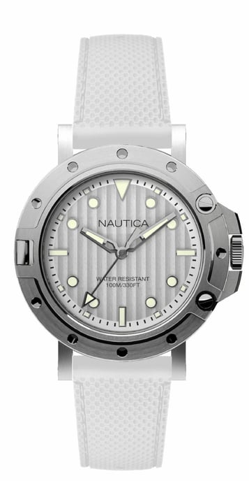 Nautica Unisex Watch Quartz silver - Image 1