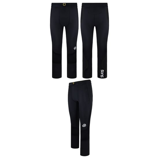 Skins Series-3 Stretch Taille Zwart Heren Lange Panty Legging ST00300019001 - Image 4