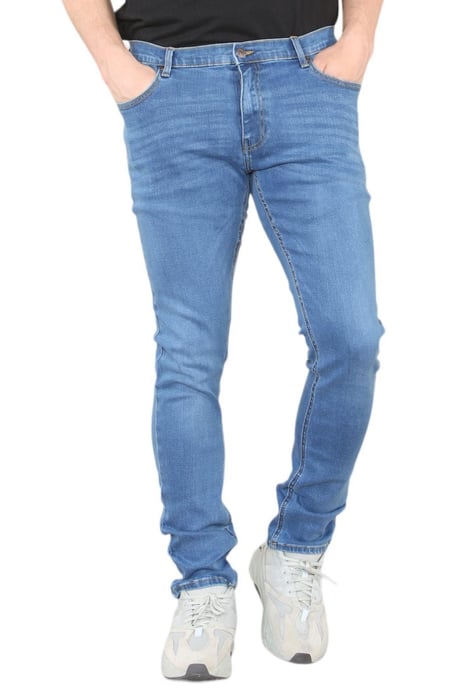 MYT Heren skinny fit jeans stretch denim in middenblauw - Image 1