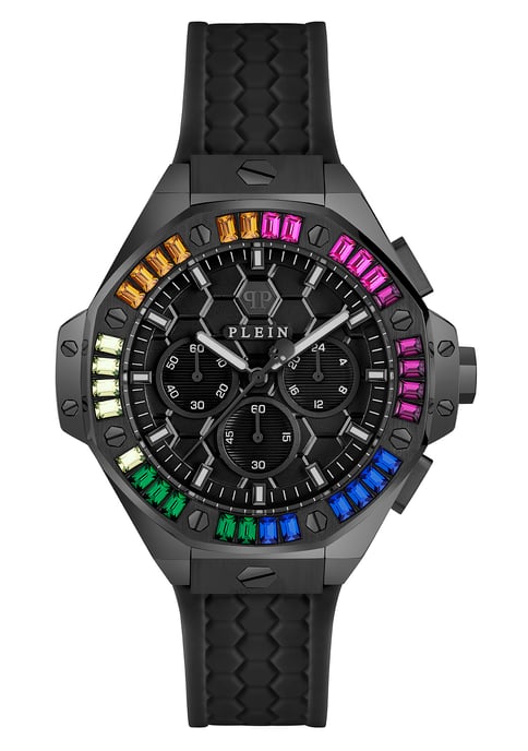 Philipp Plein Plein Chrono Royal Unisex's Black Watch PWPSA0724 - Image 1