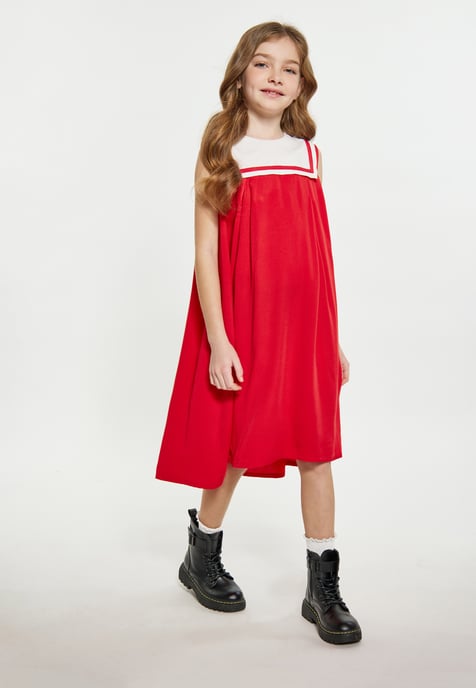 Dreimaster Dress red - Image 3