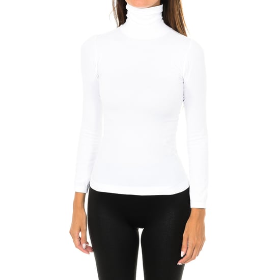 Nevada long sleeve t-shirt with high neck and elastic fabric 210277 woman