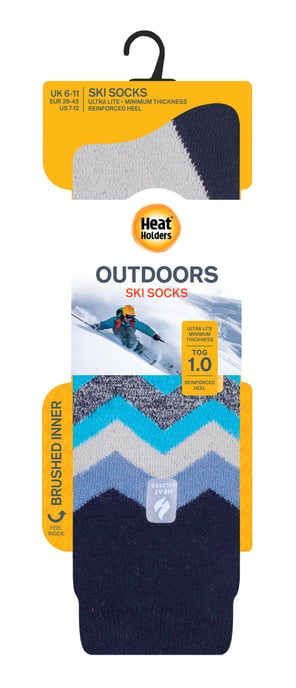 HEAT HOLDERS LITE - Thermal Ultra Thin Funky Ski Socks för damer - Image 2