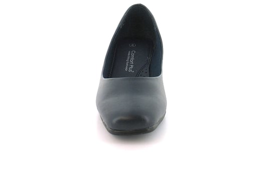 New Womens/Ladies Wide Fitting Court Shoes.(4.5Cm Heel)