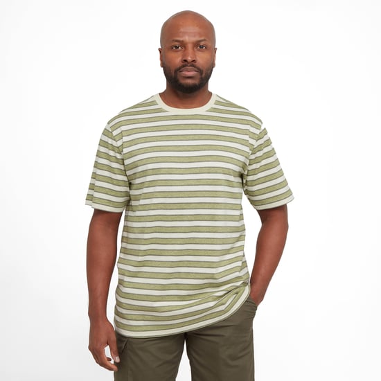 ONE EARTH Men's Bude Stripe T-Shirt