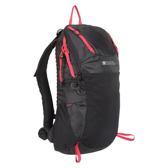 Mountain Warehouse Inca 18L Backpack (Black/Red)