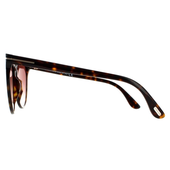 Tom Ford zonnebril Maxim FT0787 52F Dark Havana Brown Gradiënt - Image 3