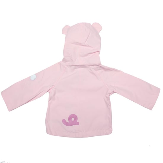 Girl's Regatta Baby Peppa Pig Waterproof Animal Hood Jacket in Pink - Image 6