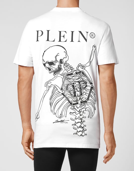T-shirt rund hals skelett - Image 3